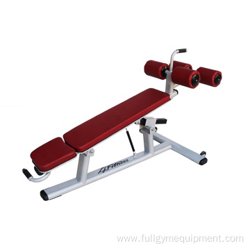 Muscle exercise training abdominal gym bench machine